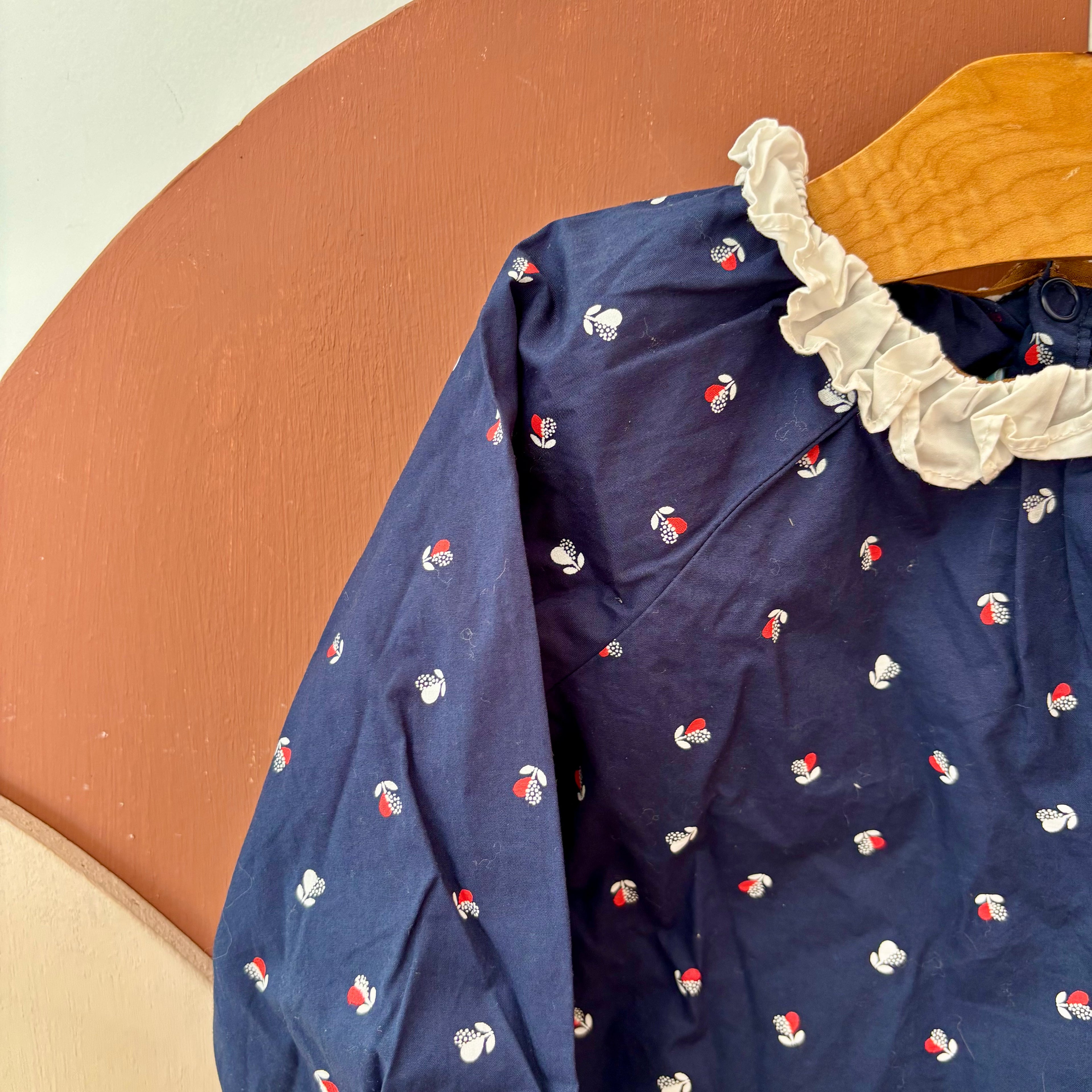 Blouse Col Volanté - Obaïbi - 12 mois