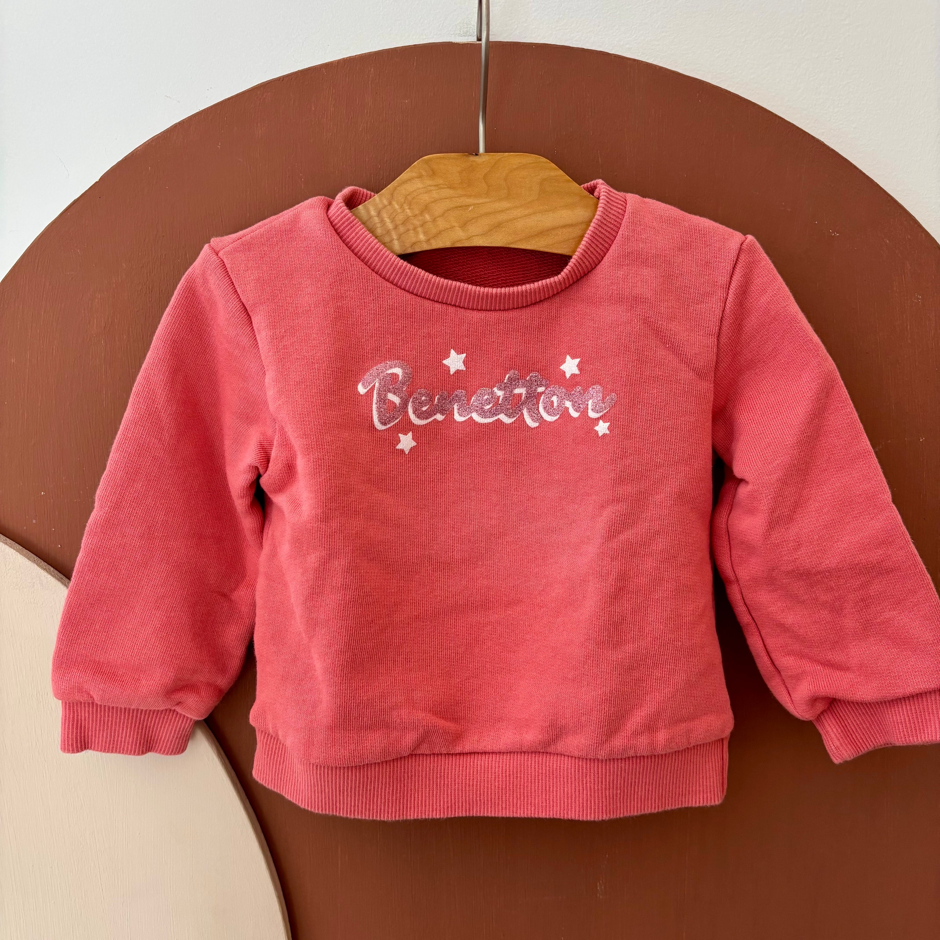 Sweat - Benetton - 12/18 mois
