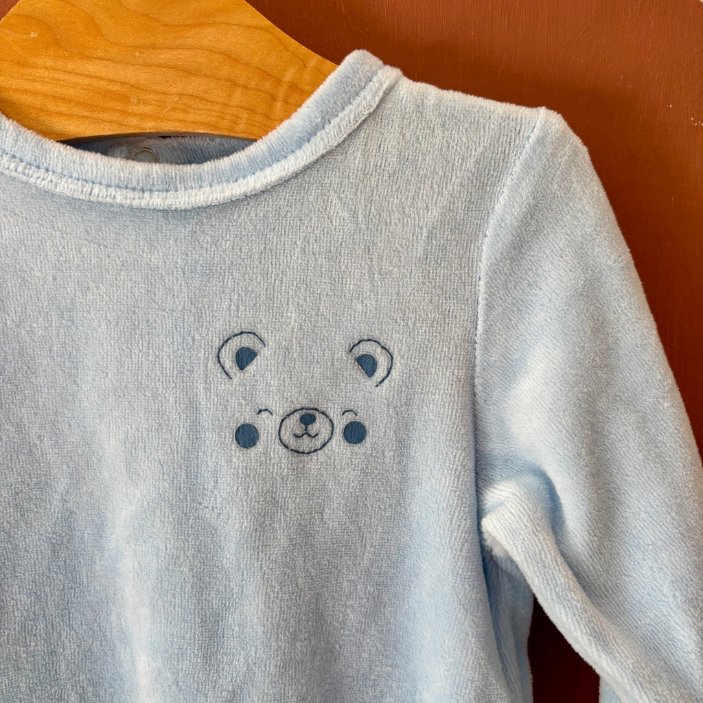 Pyjama Ours Bleu - Mots d'Enfants - 6 mois