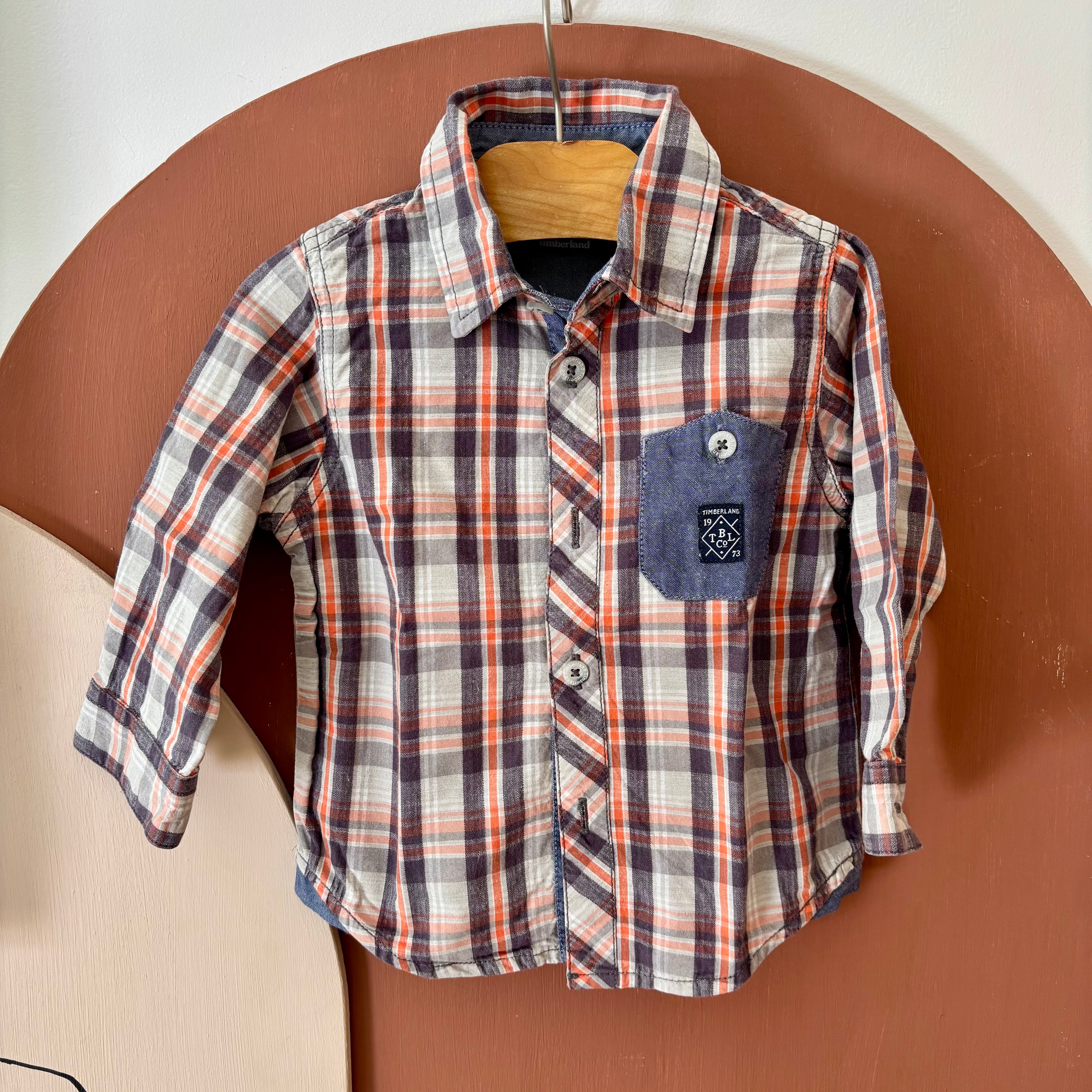 Chemise À Carreaux - Timberland - 18 mois