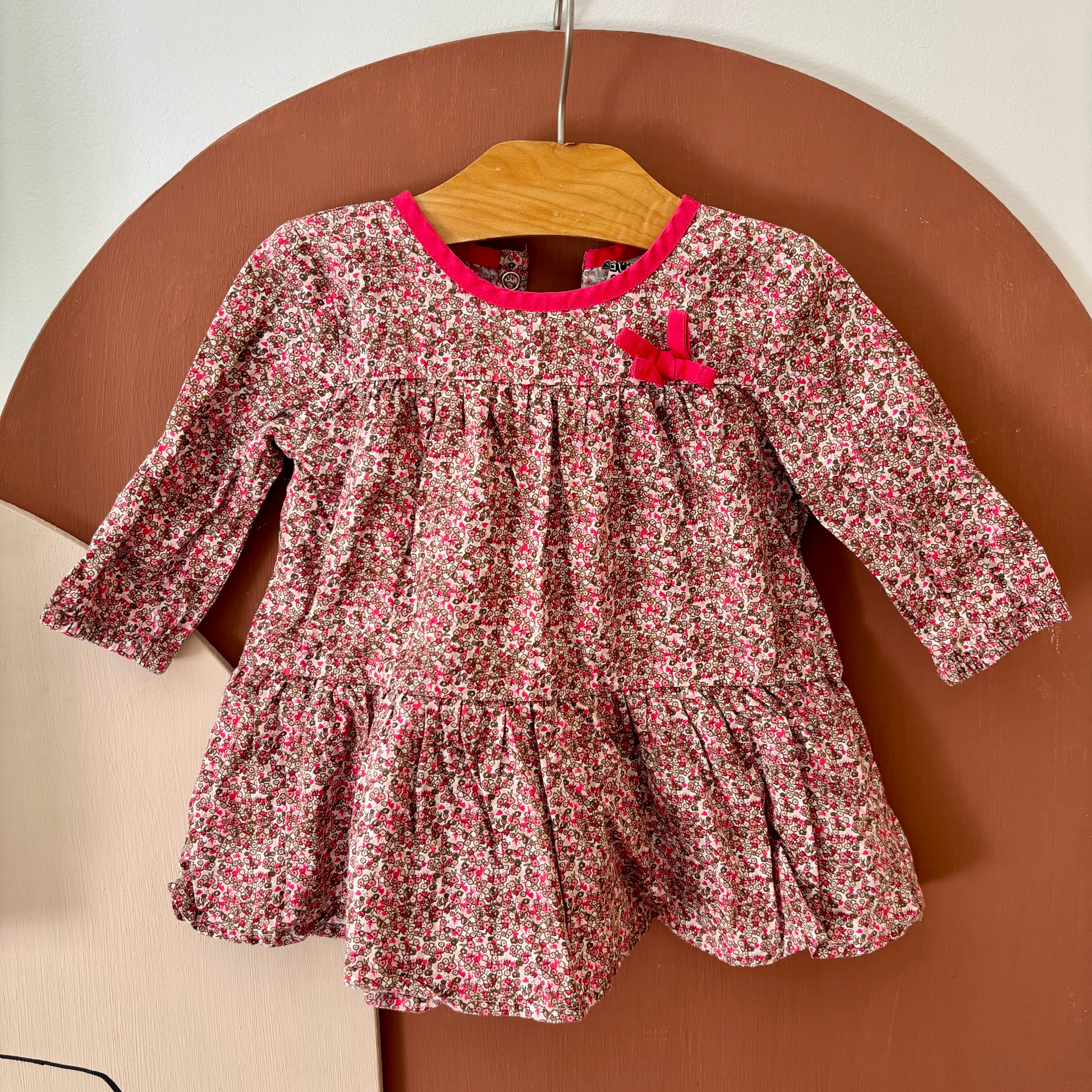 Robe À Fleurs - Tape À l’Oeil - 6 mois