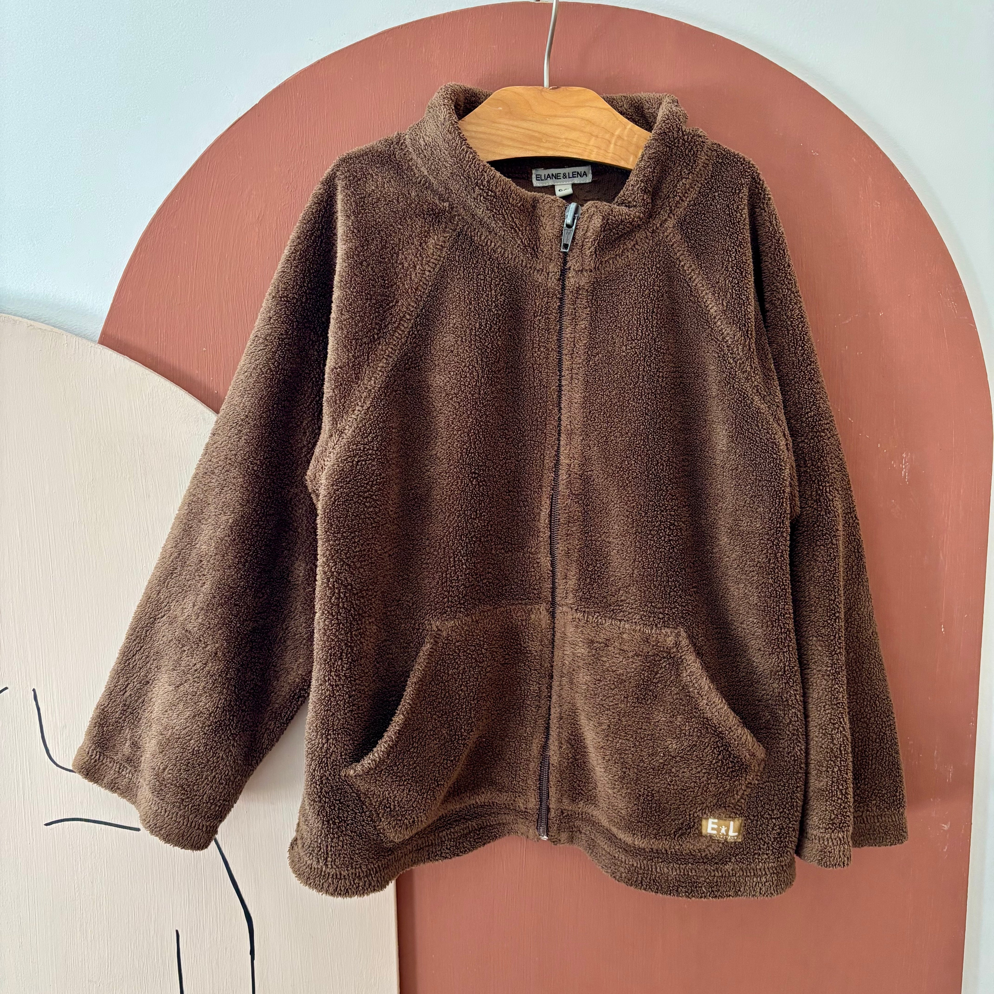 Veste Marron - Eliane & Lena - 6 ans