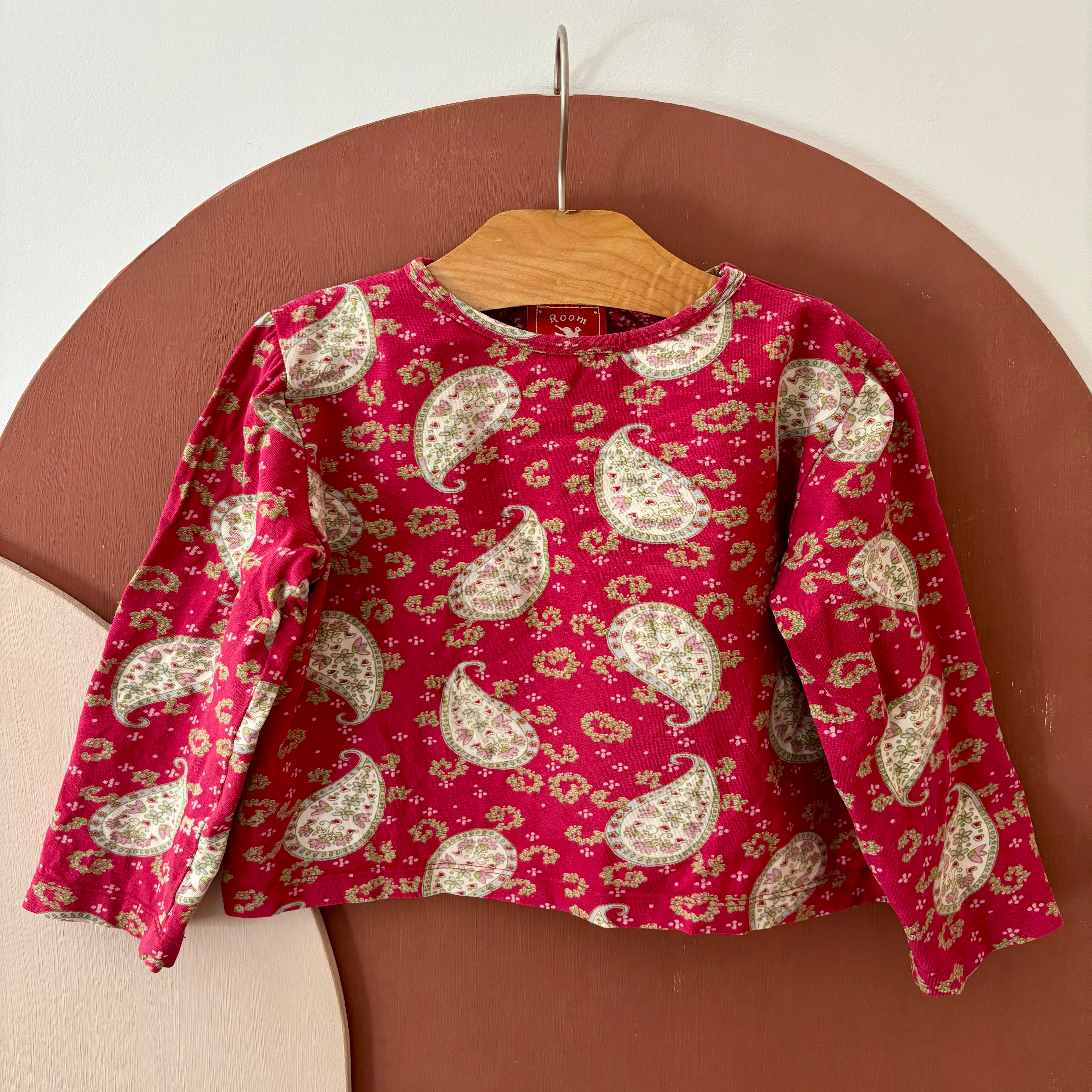 T-shirt Rouge Corail - Room Seven - 3 ans