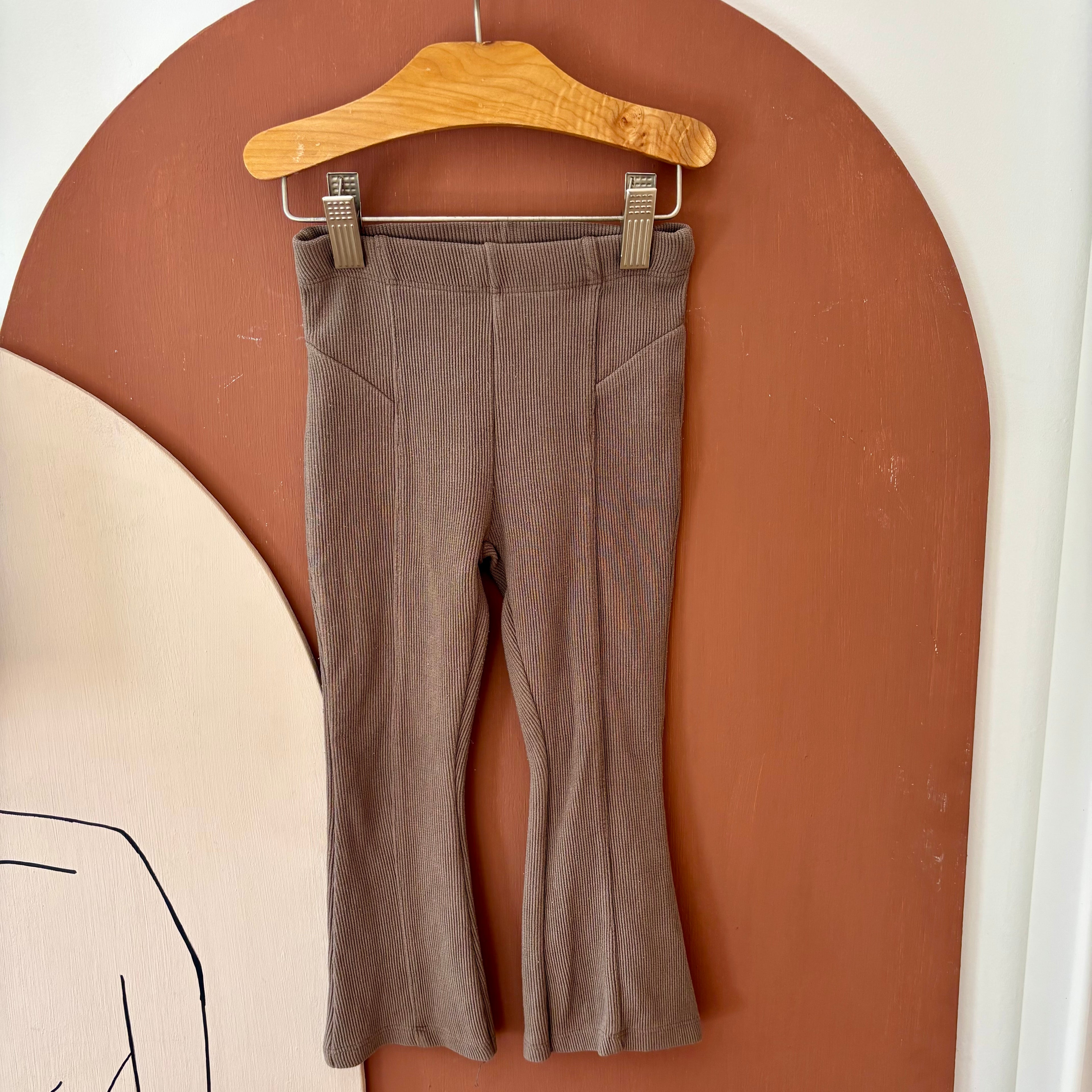 Pantalon Côtelé Évasé - Zara - 3 ans