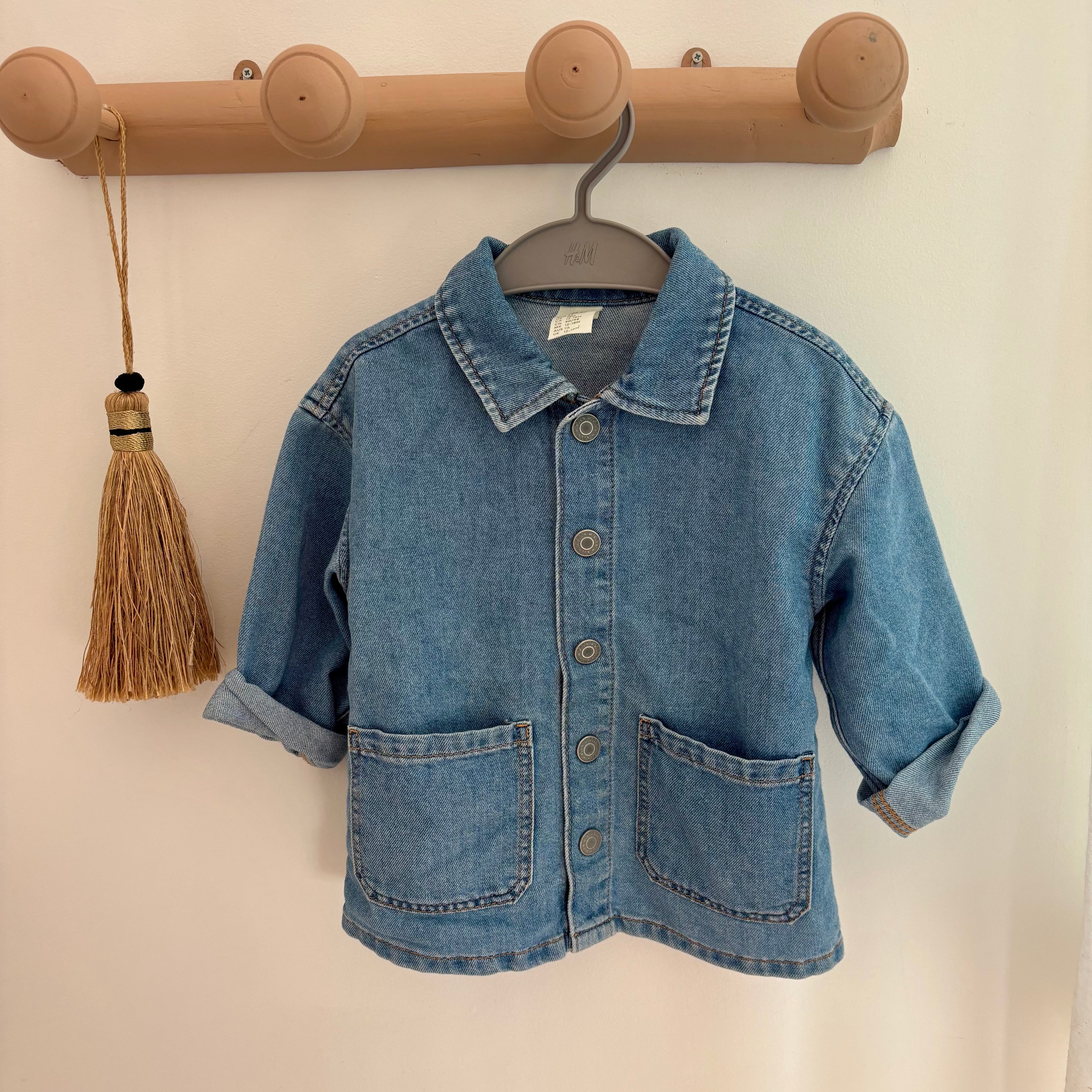 Chemise En Jean - H&M - 12/18 mois