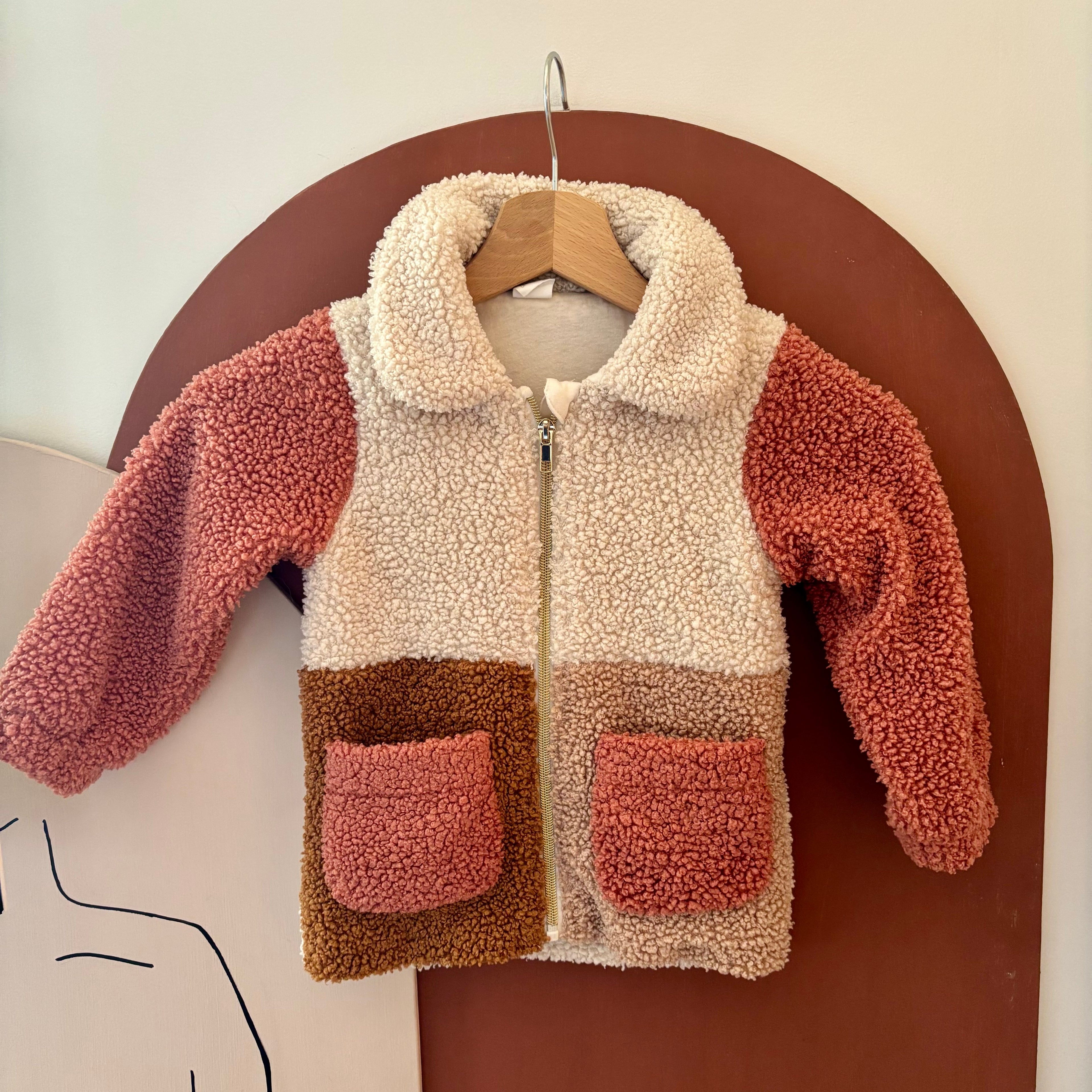 Veste Bouclette - H&M - 2/3 ans
