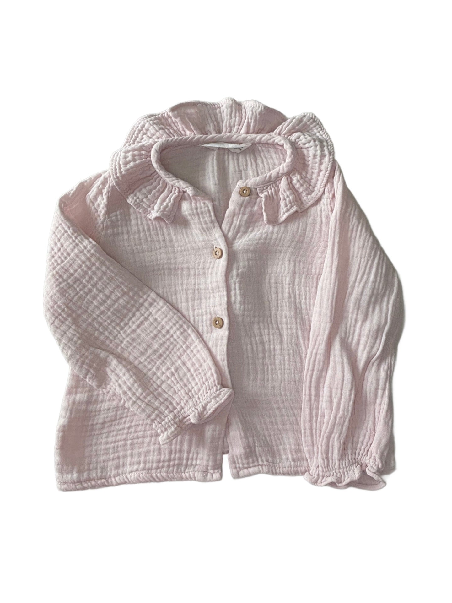 Chemisier Rose Pâle - Mango - 9/12 mois